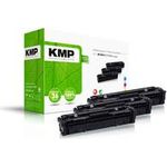 KMP H-T215VX Toner Kombi-Pack ersetzt HP HP 201X (CF401X, CF403X, CF402X) Cyan, Magenta, Gelb Kompatibel Toner Kombi-Pack (2536,3030)