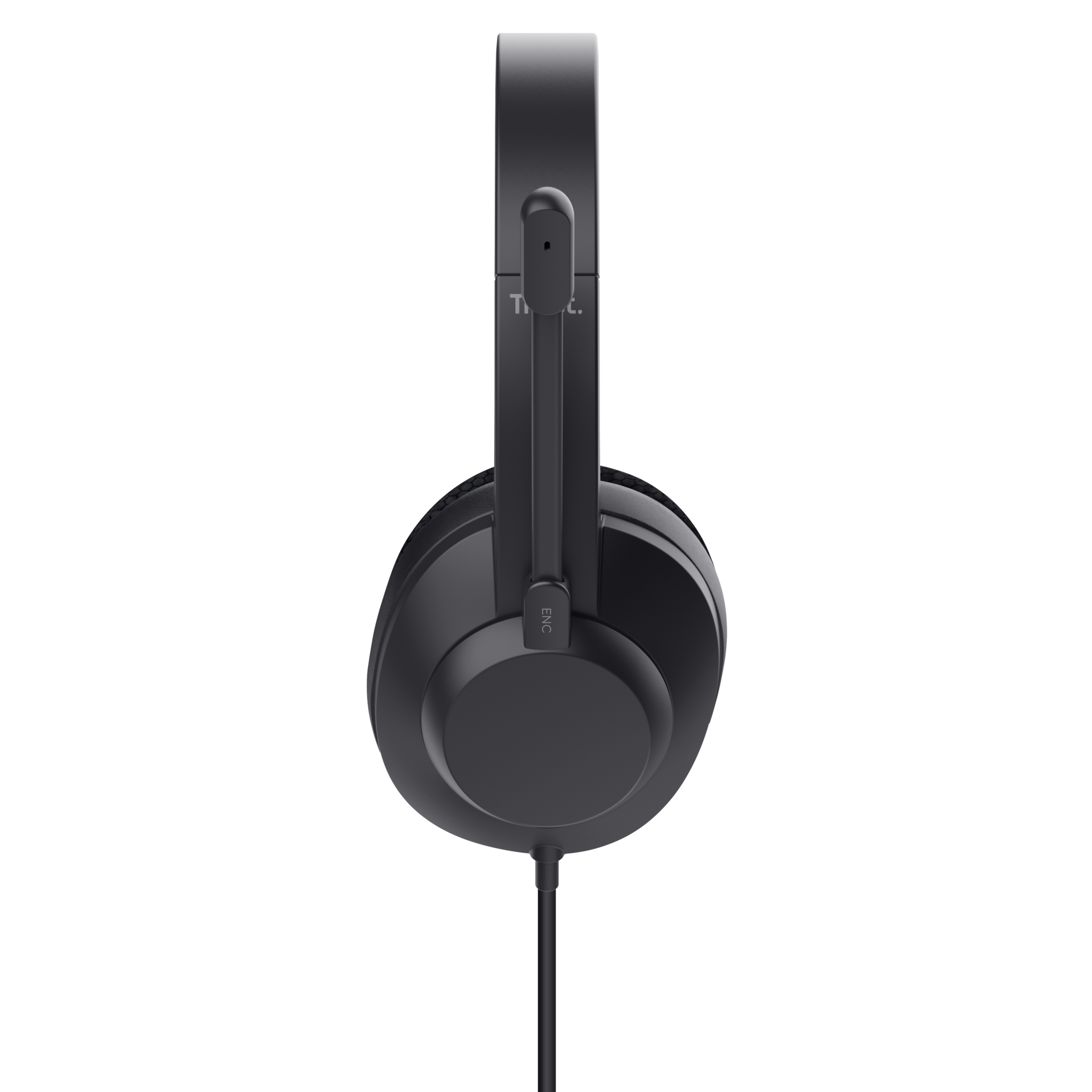 Trust Ayda Max On-Ear Headset Kabelgebunden USB-C Stereo Schwarz