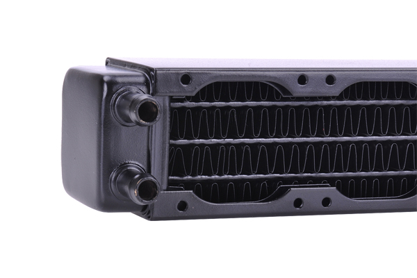 Alphacool NexXxoS XT45 Full Copper 40mm Triple Kühlsystem Schwarz