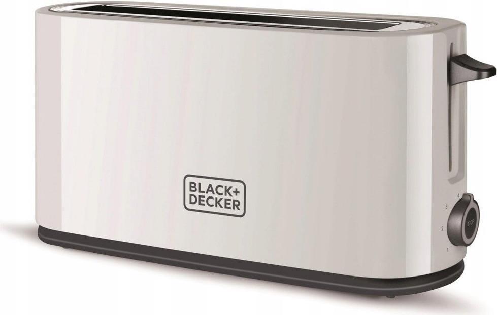 Black+Decker BXTO1001E Toaster, Weiß (BXTO1001E)