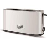 Black+Decker BXTO1001E Toaster, Weiß (BXTO1001E)