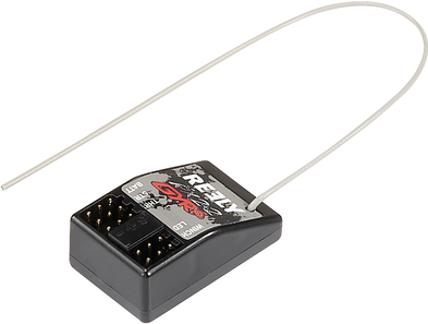 Reely RX2+2 GYRO 4-Kanal Gyro-Empfänger 2,4 GHz Stecksystem JR / Futaba (RE-9146817)