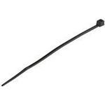 StarTech.com 10,20cm (4")(10cm) Cable Ties, 1/16"(2mm) wide, 7/8"(22mm) Bundle Diameter, 18lb(8kg) Tensile Strength, Nylon Self Locking Zip Ties with Curved Tip, 94V-2/UL Listed, 100 Pack, Black (CBMZT4B)