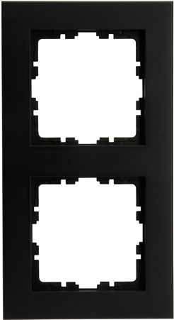 KOPP HK07 PURE Abdeckrahmen 2-fach (IP20) (406950000)