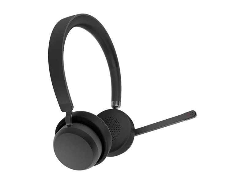 Lenovo Wireless VoIP Headset Kabellos On-Ear Bluetooth Microsoft Teams Schwarz