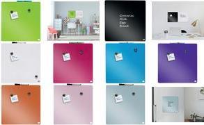 Rexel magnethaftendes Tafelquadrat Schwarz 360x360mm (1903774)