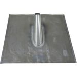 Bleiblechziegel gr. für Mast 60 mm 500 x 480 (BBZ60G)