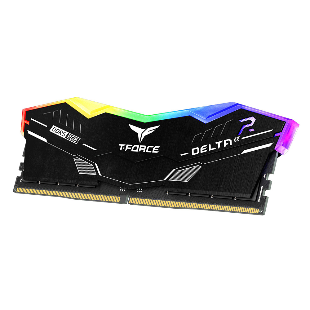 T-FORCE DELTAα RGB DDR5 32 GB RAM 2 x 16 GB 6000 MHz CL30 Schwarz