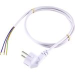 Sygonix SY-5043486 Strom Anschlusskabel Weiß 1.50 m (SY-5043486)