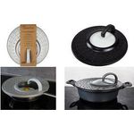 Linden Berg Spritzschutzdeckel, rund, 315 mm, grau für Pfannen & Töpfe von 200 (50055)