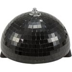 EUROLITE Spiegel-Halbkugel 20cm schwarz motorisiert (50101954)