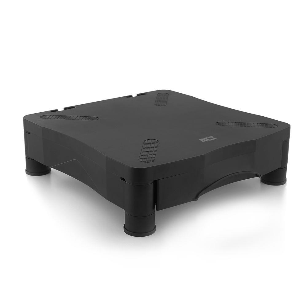 ACT AC8200 Monitorständer mit Schublade 17" Schwarz