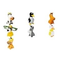 WEDO Brillenhalter "Esel", aus Polyresin zur Ablage der Brille, in transparenter Klarsichtbox - 1 Stück (202 27105)