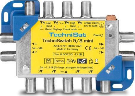 TechniSat TechniSwitch 5/8 mini (0000/3260)