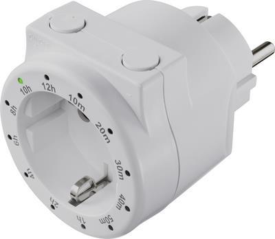 Sygonix SY-4499402 Schaltuhr digital Tagesprogramm 3500 W START/STOPP-Funktion, Countdown-Funktion (SY-4499402)