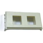 VivoLink Outlet Panel for 2 x Keystone (WI221266)