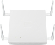 Lancom Dual Radio Wi-Fi 6 (802.11ax) Access Point für bis zu 1,7 Gbit/s, paralleler Betrieb in 2,4 GHz und 5 GHz, 2x2 MU-MIMO, OFMDA, USB, BLE 5.1, 2x1GE (1x PoE 802.3at), WPA3, IEEE 802.1X, Multi-SSID, VLAN, 4x externe Rundstahlantennen, inkl. Netzteil (61887)