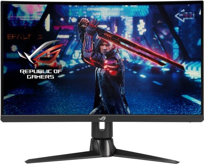 ASUS ROG Swift XG27AQV 68,6 cm (27" ) 2560 x 1440 Pixel Wide Quad HD Schwarz [Energieklasse F] (90LM08G0-B01A70)