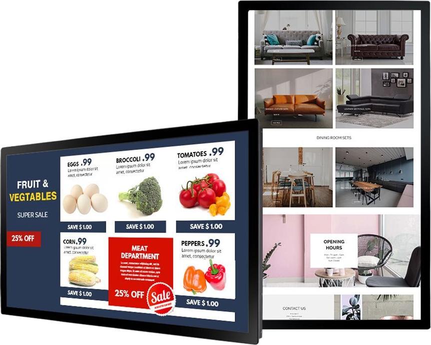 AG Neovo TX-4302 43" Full HD Signage-Touch-Monitor Schwarz