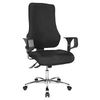 Topstar Bürostuhl Top Point Deluxe Stoff schwarz, Gestell chrom (TOP POINT DELUXE G20)