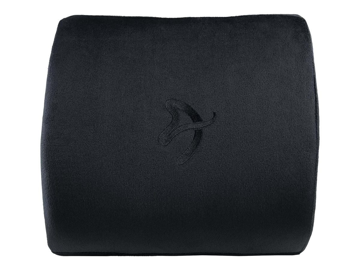 Arozzi Lendenwirbelstütze AZ-LUMBAR-BV Schwarz Velour