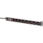 DIGITUS 1U Alu PDU Rackmount 7x Sicherheit+ 1x Ausgang (DN-95436)