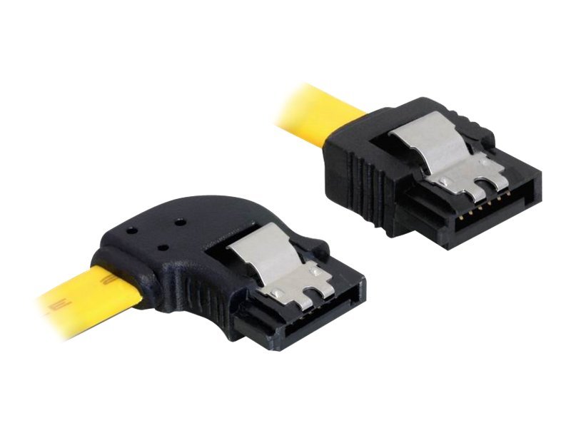 Delock SATA-Kabel 30 cm Gelb