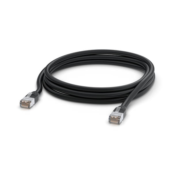 Ubiquiti UISP Patch-Kabel Cat5e S/UTP (STP) RJ-45 3 m Schwarz