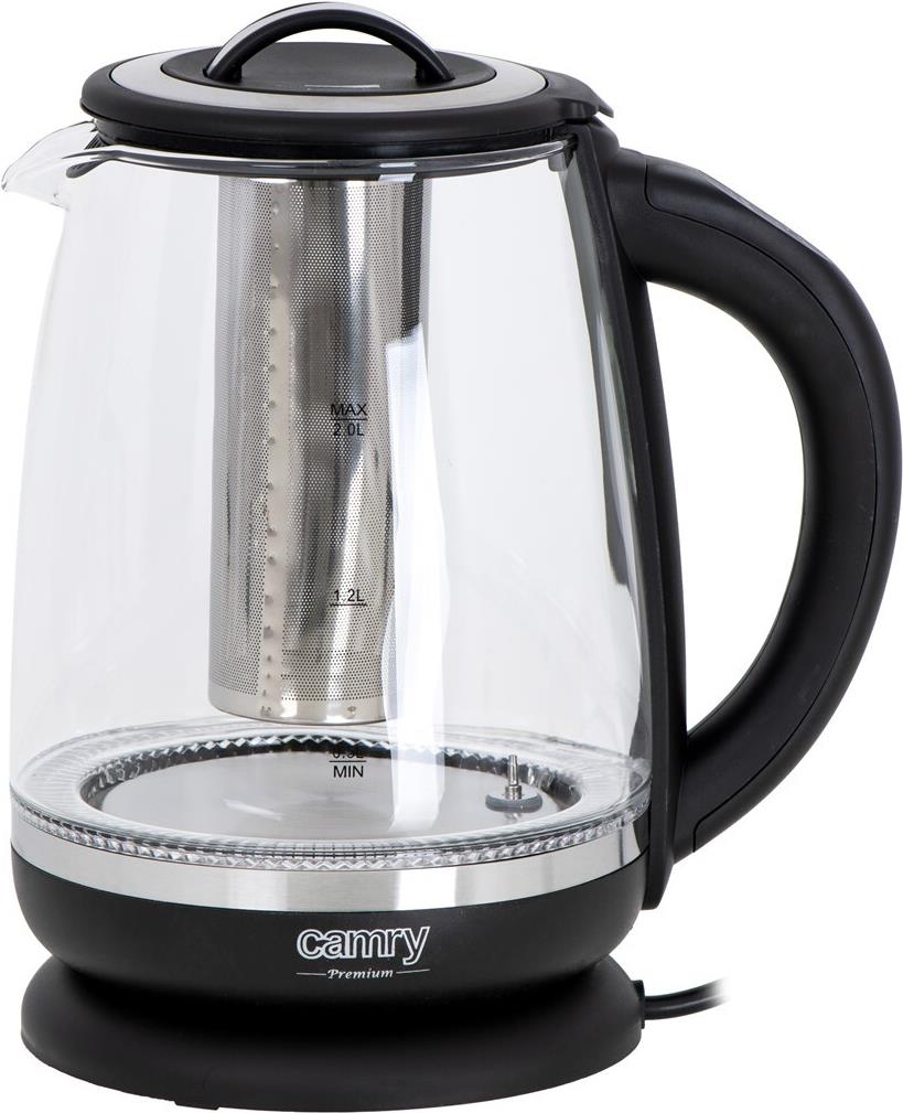 Camry CR 1290 Wasserkocher 1,7 l 2000 W Schwarz