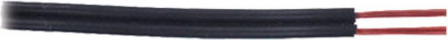 S/CONN maximum connectivity Lautsprecherkabel 2x0,75mm², schwarz, CCA, Spule 100 m (21106-CCA)