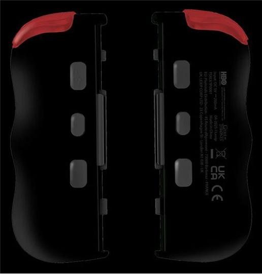 Pixminds Lexip Game of Thrones Targaryen Black Edition Gamepad Kabellos Bluetooth Schwarz, Rot