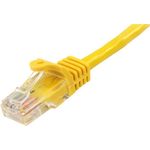 StarTech.com 5,0mYellow Cat5e Patch Cable with Snagless RJ45 Connectors (45PAT5MYL)