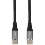 iBOX IKUTC USB-C Kabel 60W 1m Schwarz (IKUTC1B)