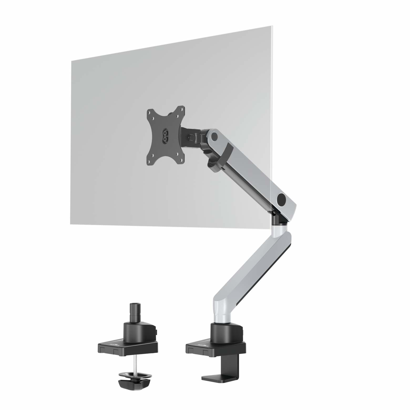 DURABLE SELECT PLUS Monitorhalterung Silber