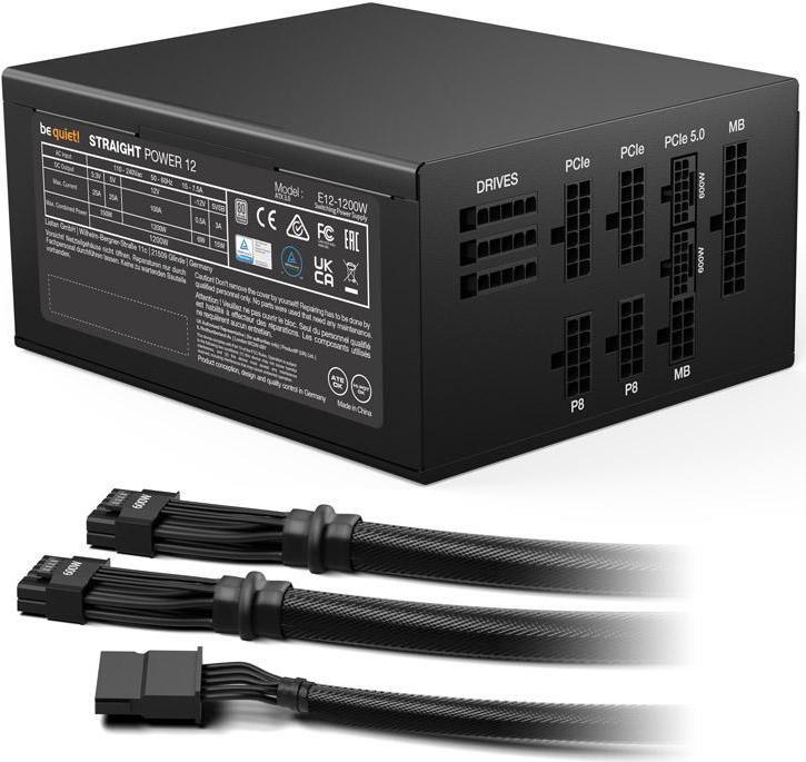be quiet! Straight Power 12 Netzteil 1200 W ATX 3.0 80 PLUS Platinum Schwarz