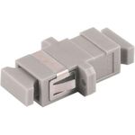 S/CONN maximum connectivity LWL-Verbinder, SC-SC, Simplex, beige (07-60054)