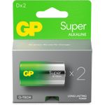 GP Batteries GPPCA13AS130 Mono (D)-Batterie Alkali-Mangan 1.5 V 2 St. (03013AETA-B2)