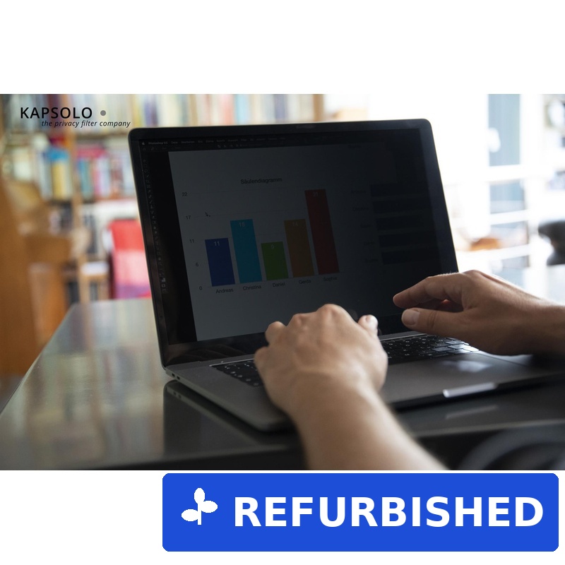 KAPSOLO 2-wege Blickschutzfilter / Blickschutzfolie selbstklebend für HP Elite x2 1011 G1 (KAP10178)