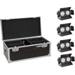 EUROLITE Set 4x LED CBB-2 WW/CW Fairlight + Case (20000838)