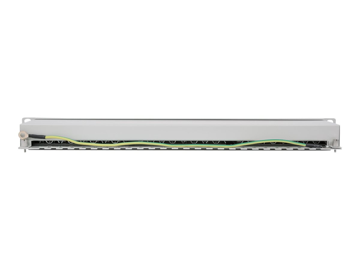 Intellinet 24-Port Cat6a Patchpanel 1U FTP Grau