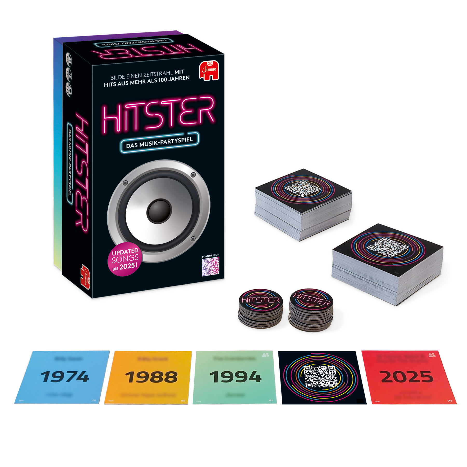 Jumbo Hitster Original Kartenspiel