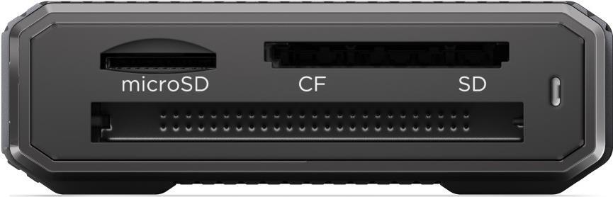 SanDisk PRO-READER Kartenleser USB 3.2 Gen 2 (3.1 Gen 2) Type-C Schwarz (SDPR3A8-0000-GBAND)