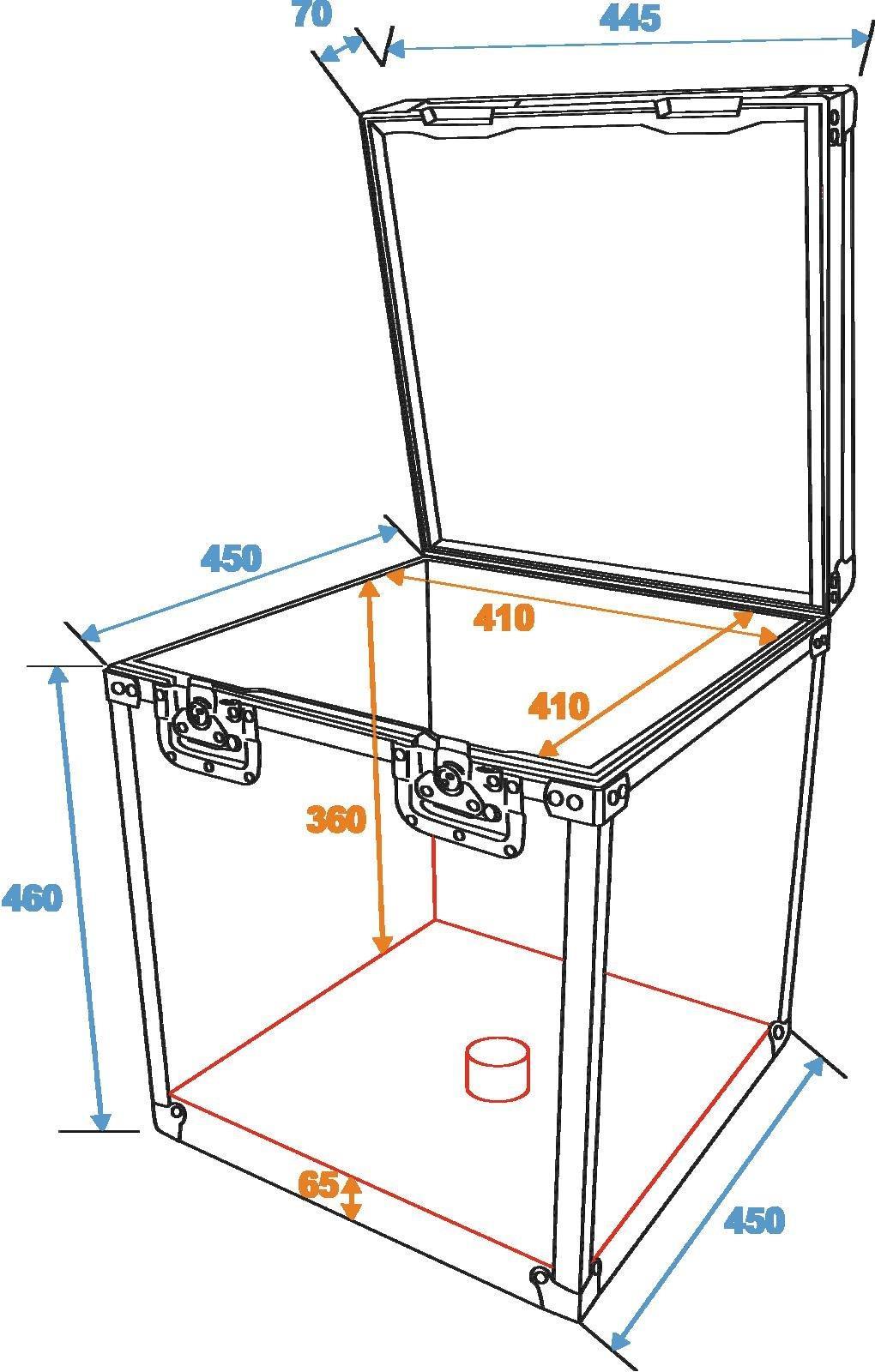 Transportcase für Spiegelkugel 40cm (31000430)