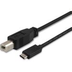 Equip USB-Kabel USB Typ B (M) zu 24 pin USB-C (M) (12888207)