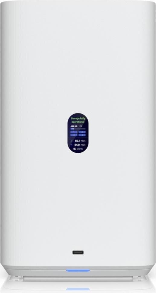 Ubiquiti UniFi Network Attached Storage, 4x 2.5\"/3.5\" HDD, 2x M.2 NVMe SSD, weiss UniFi Integrations (UNAS-4-W)