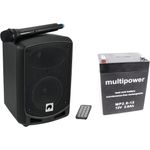 OMNITRONIC Set WAMS-65BT + Akku (20000329)