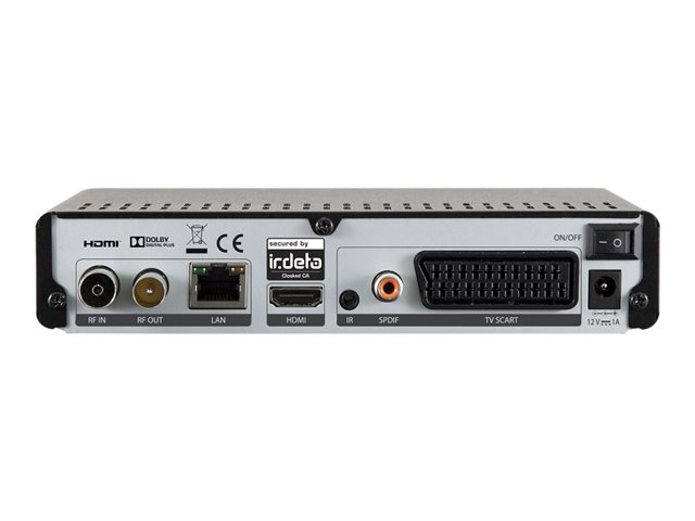Imperial IMPERIAL T2 IR Digitaler Multimedia-Receiver Schwarz