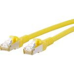 BTR TP-Patchkabel ISO/IEC Cat.6 AWG26 2x RJ45 10,0m gelb (130845A077-E)