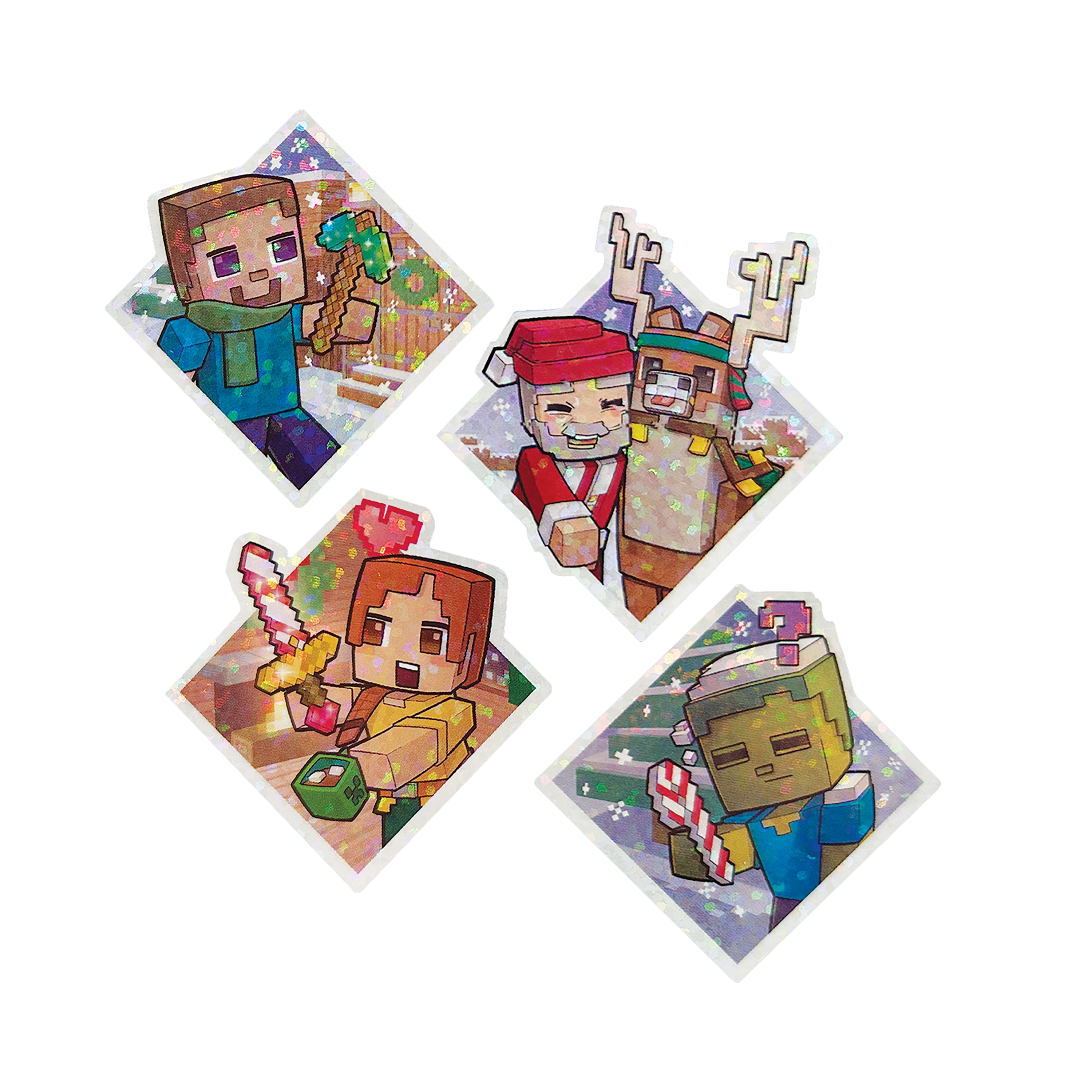 Mattel Minecraft Adventskalender Spielwaren 24 Teile Mehrfarbig