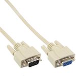 InLine® VGA Verlängerung, 15pol HD St/Bu, 3m (17733)